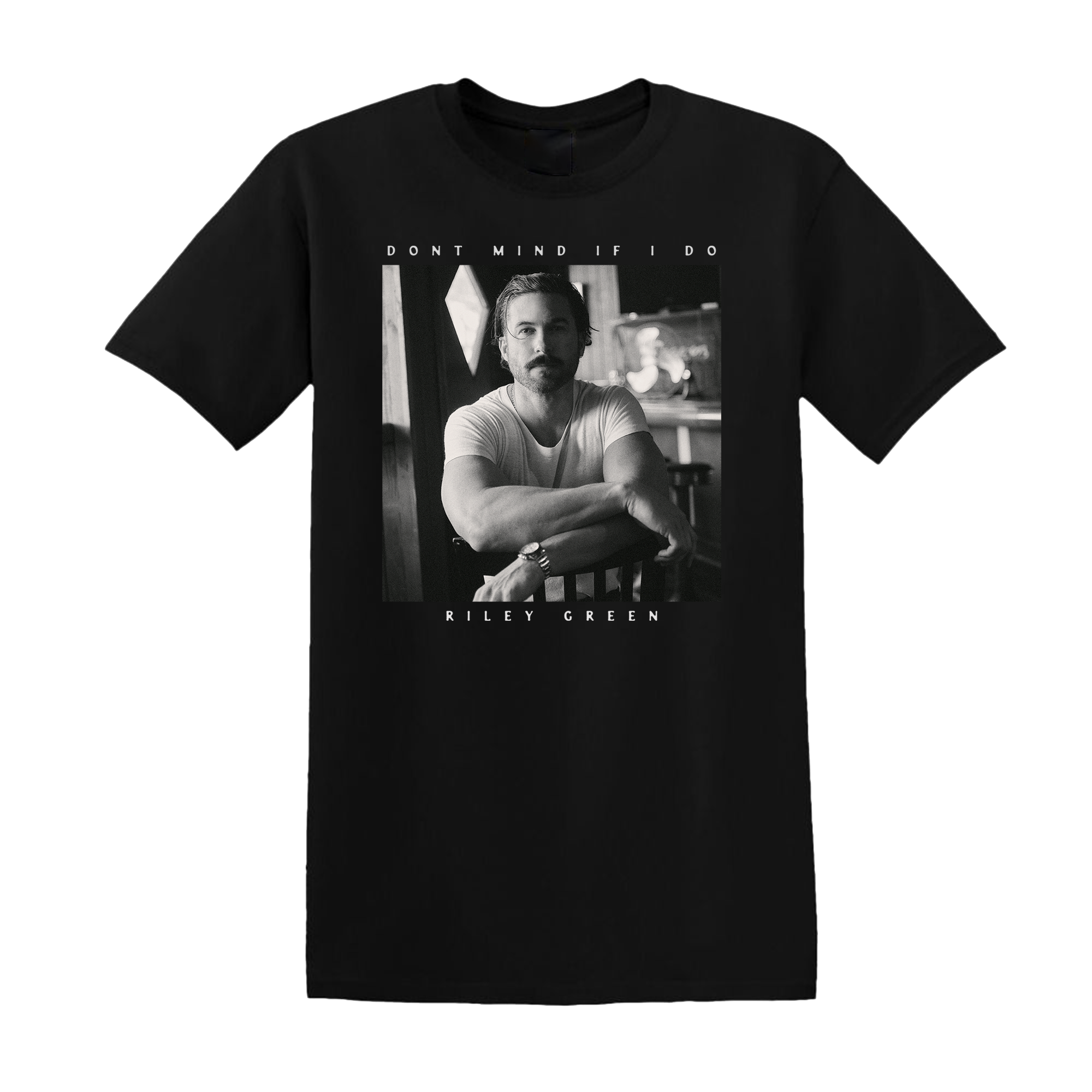Don't Mind If I Do: Signed Exclusive Black Ice Vinyl + Riley Green Tee