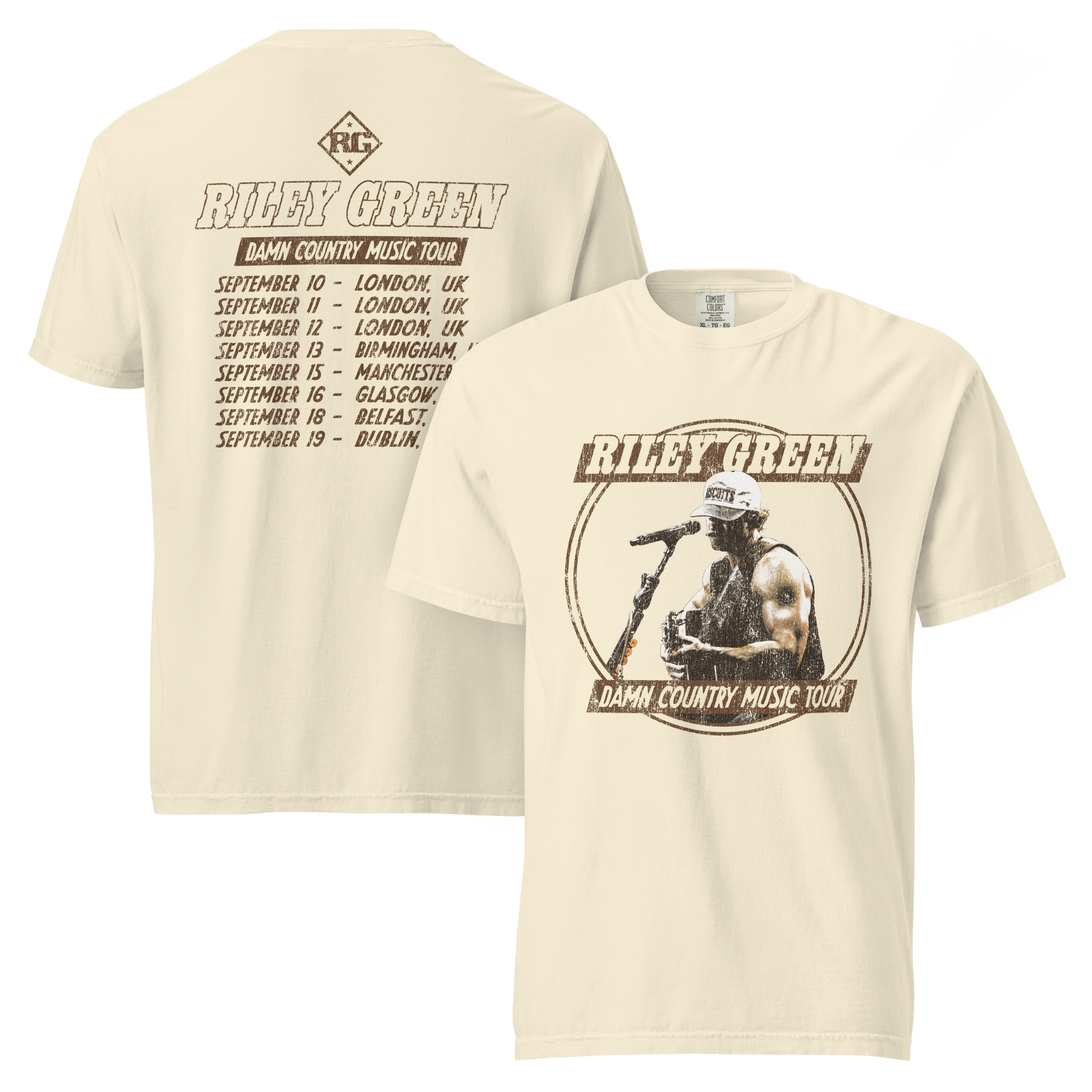 Riley Green - UK/IE Photo Tour Tee